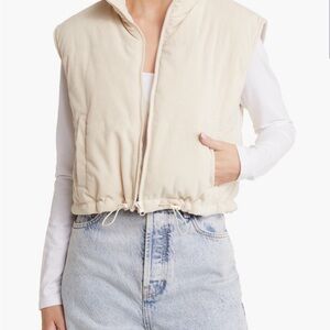 Thread & Supply Tan Sleeveless Vest